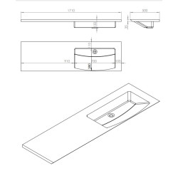 Lisse Standart/Лиссе Стандарт 700х380х150