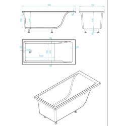 Optima Mini Standart/Оптима Мини Стандарт 1500х700х600